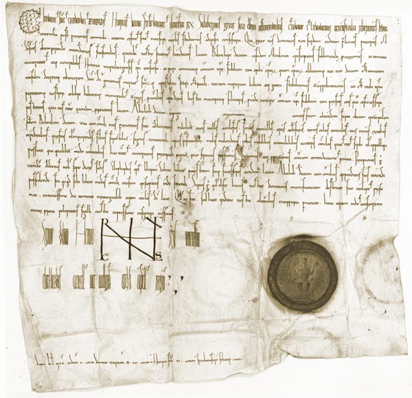 Urkunde aus dem Jahr 1007